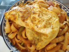 素菜炒刀削-河州春清真西北特色美食(虎踞路店)
