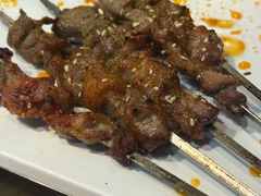 羊肉串-義聚德·清真铜锅涮羊肉·烧烤(河东店)