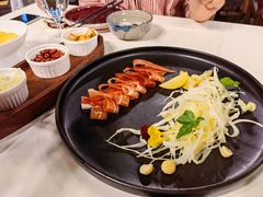 三年金钱火腿配大理手撕乳扇-泓0871臻选云南菜·味庄