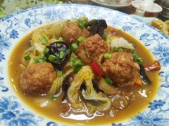 老丸子靠粉-爷爷的烀饼店