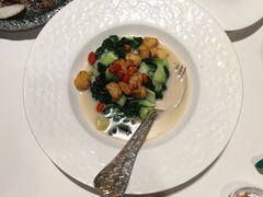 酥脆鱼汤浸菜苗-誉珑轩