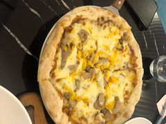 BBQ烧烤鸡肉披萨-1981牛排西餐厅(海信店)