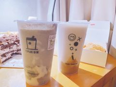 黑芝麻豆乳麻薯-TPLUS茶家(上海商城南京西路店)
