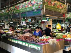 自助取餐区-三亚新鸿港水果一级批发市场