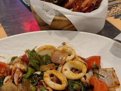 九层塔炒鱿鱼-simply thai天泰(长泰广场店)