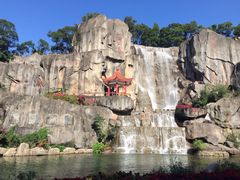 瀑布-金鸡山公园