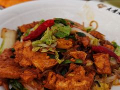 花白豆腐粉条-老磨油饼(高陵店)