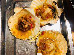 蒜蓉焗扇贝（熟蒜）3个-炒豆合作社(东四总店)