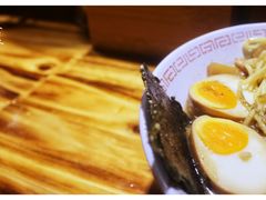 黑麻油豚骨拉面-老龙亭拉面店