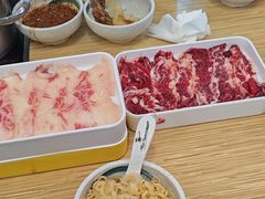 -杨老板·海鲜集市火锅·鲜切牛肉(中防万宝店)