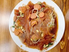 火腿肠炒凉皮-何记酿皮店(西流湾店)
