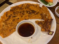 泡菜饼-喇喇排骨火锅·传统韩式脊骨汤(望京西园总店)