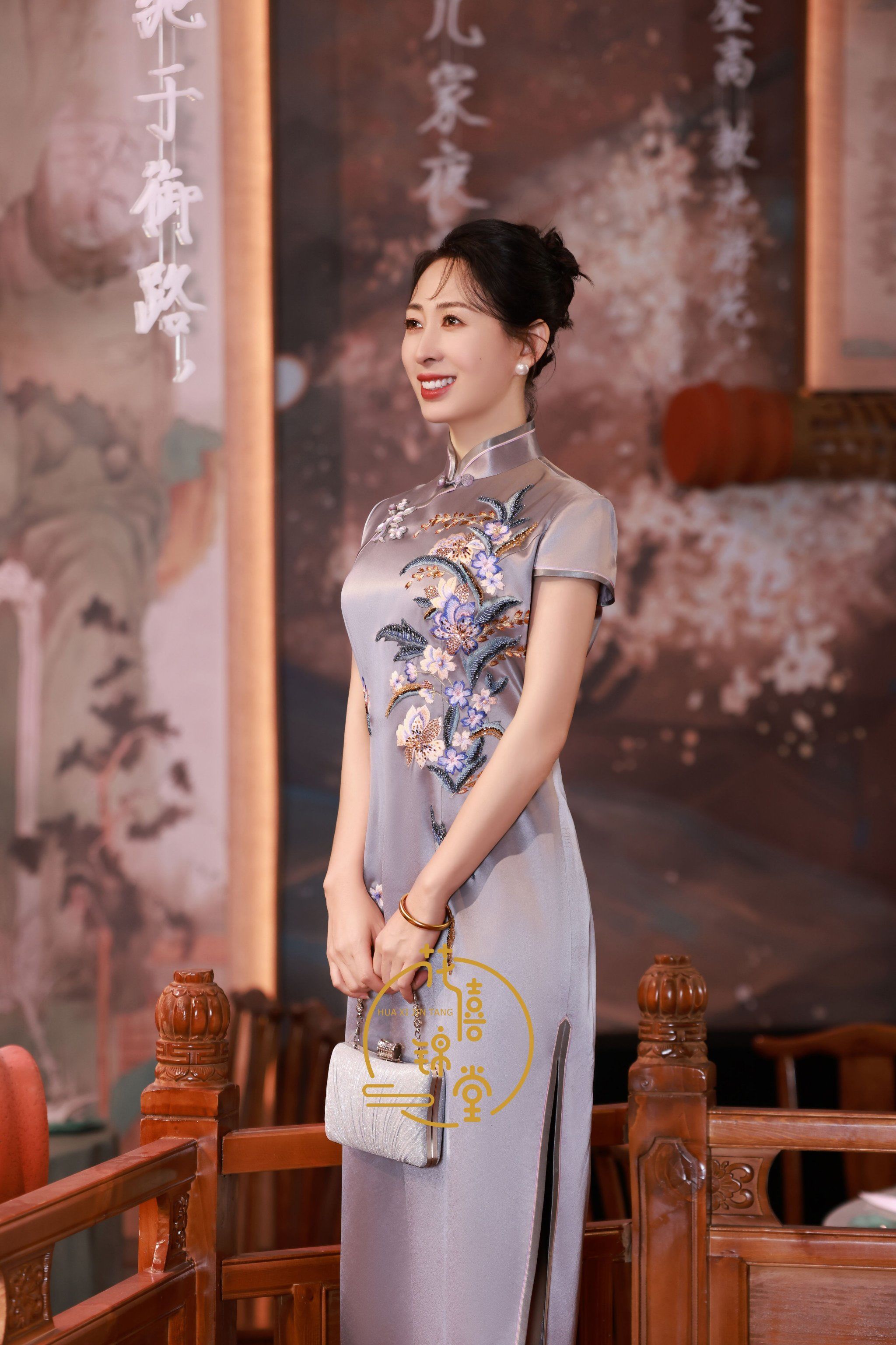 妈妈旗袍 新中式 婚宴妈妈礼服 新中式订婚宴