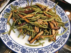 野芦蒿炒臭干-广迎居老正兴菜馆