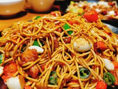 爆辣小公鸡炒面-望京一号·重庆江湖菜(工体店)