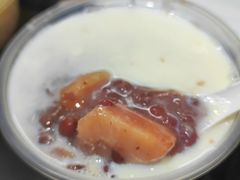 红豆薏米香芋+鲜奶-百花传统甜品店(原址店)