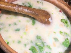 鲜虾干贝鲍鱼粥-潮十三潮汕砂锅粥(高新四路大都荟店)