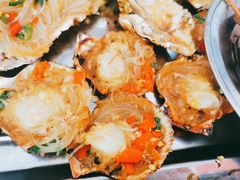 扇贝-陈记生蚝烧烤炒菜火锅