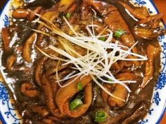 现炒鳝丝-孙盛兴奥灶面馆·蟹黄面·三虾面(山塘街总店)