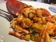 苏格兰蓝龙虾捞面-皇朝会.经典传统粤菜(外滩店)