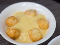 芝心丸芝士汁公仔面-新记餐厅(香槟大厦店)