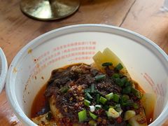 黄凉粉近照-洞子口张老二凉粉(文殊院店)