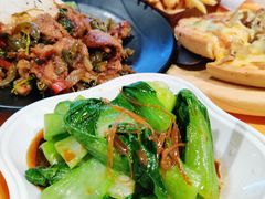 白灼时蔬-北大家园食堂