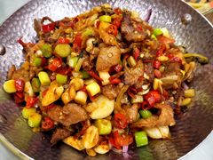 酸菜肥肠拆骨肉-红菜坊·烤鸭·川鲁宴(石园店)