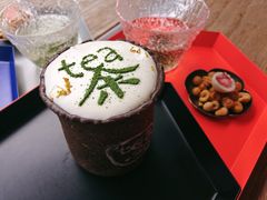 奶盖茶-茶是一枝花泡茶店
