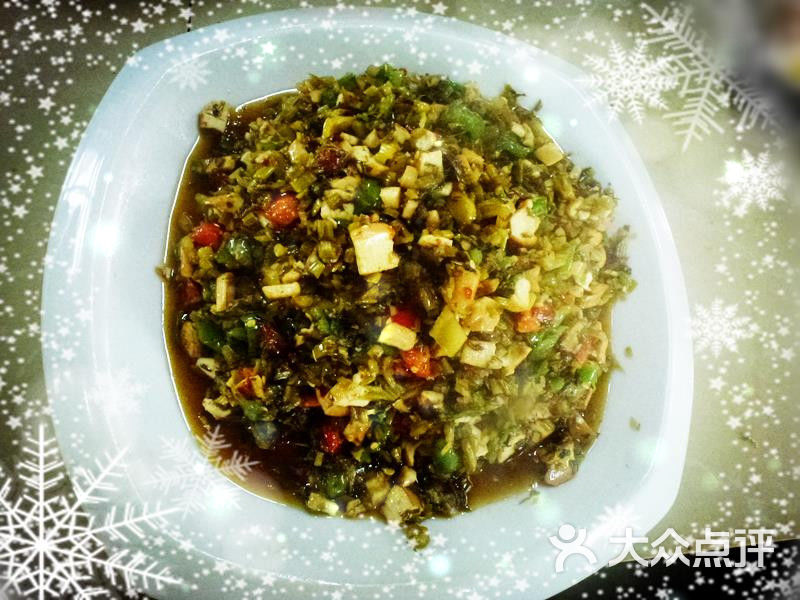 咸菜酱干炒肉丝