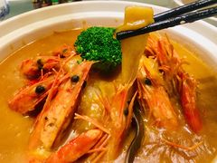 美洲虾焖土豆-百姓渔村(南中环店)