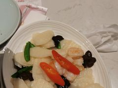 虾仁炒山药-北李妈妈菜·海肠捞饭(高新万达店)