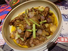 葱爆牛肉-铁公鸡·四川料理(天环广场店)