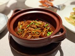 椒油丕蓝炒粉条-四季民福烤鸭店(外滩外白渡桥店)