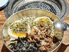 -明洞阿姨·韩式酱蟹烤肉·创意料理(三元桥店)