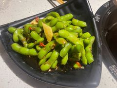 盐水毛豆-京韵胡同·酱香羊蝎子火锅涮肉(长寿路店)