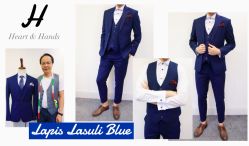 琉璃藍 Lapis Lasuli Blue@HOKEE和记定制-和记HOKEE·西服定制