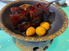 普洱鹌鹑蛋红烧肉-荷风细雨·中国茶宴(碧云店)