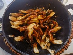 嘎鱼卷子锅-华盛园卷子王农家菜水库鱼