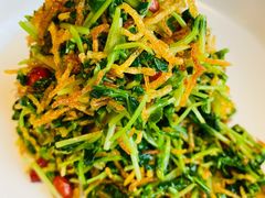 巧拌豆苗-四季民福烤鸭店(王府井灯市口店)
