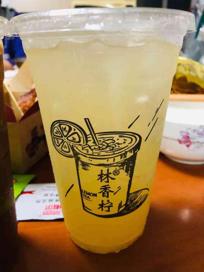 林香柠·柠檬茶(瑞景店)-"[薄荷]环境:在瑞景商场200米附近 .