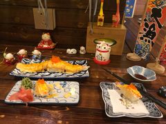 炙烧芝士熟虾寿司-西村居酒屋