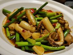 秀才炒目鱼花-老头儿油爆虾(金鹰世界店)