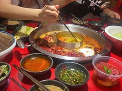 -谭鸭血老火锅(图书馆店)