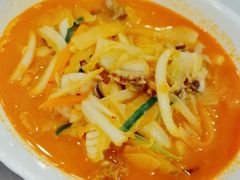 海鲜辣汤面-桃园中华料理炸酱面(燕儿岛路店)