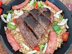 炙烤沙朗牛排铁锅饭-必胜客(榆林万达店)