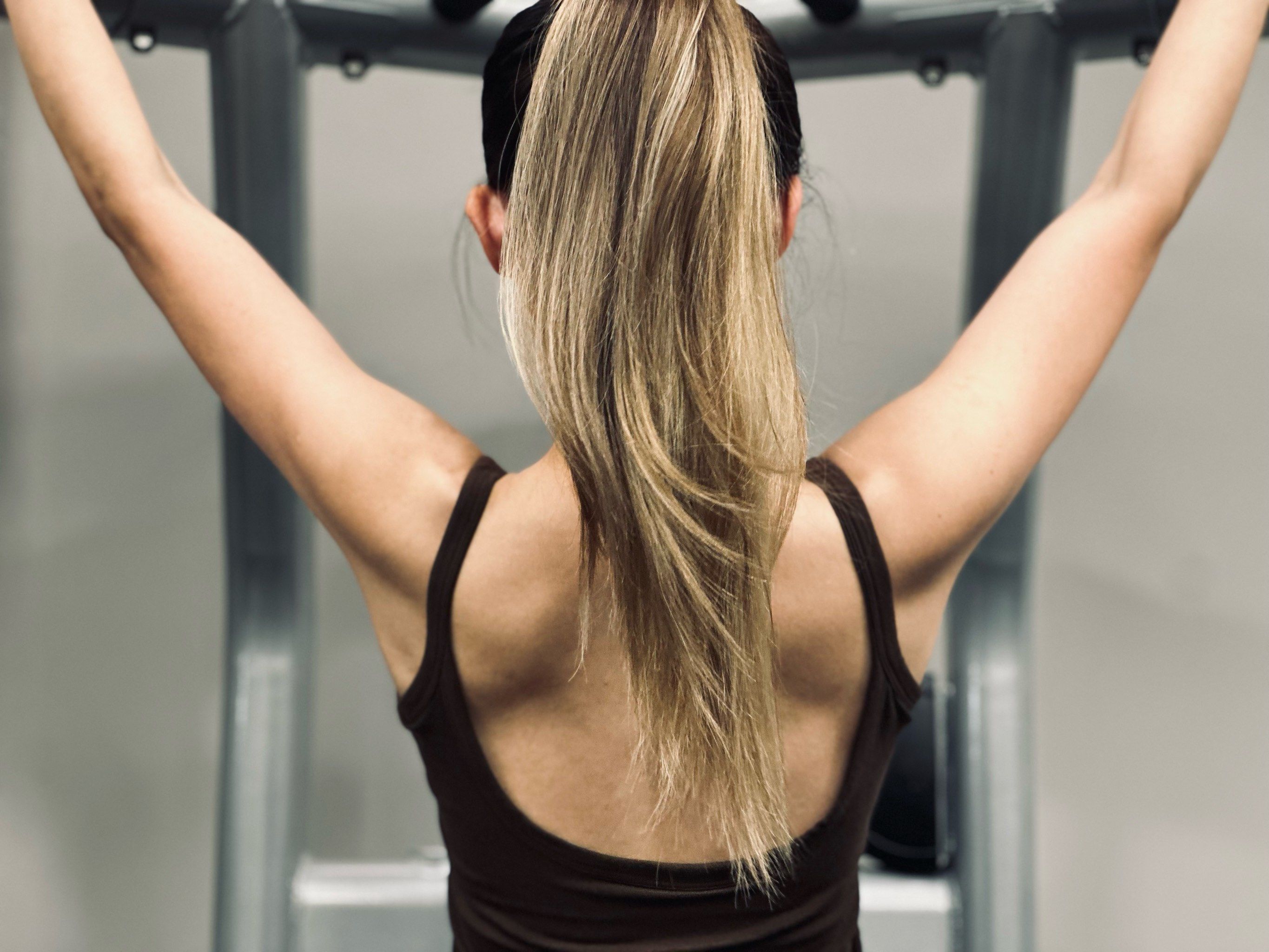 健美背影超吸睛