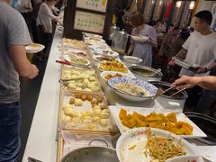 自助取餐区-清心素食自助餐厅(夫子庙店)