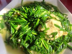 韭菜炒蛋-长廊饭店(锦溪古镇店)