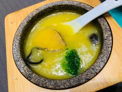 石锅脆米煮鲍鱼-望乡楼上海菜(日月光店)